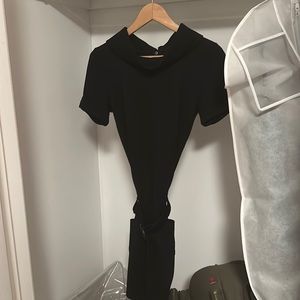 hallhuber basics black dress